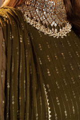 Meeral Stitched 3 Piece Luxury Formals Pret Collection'2025-Hina - Meeral Luxe