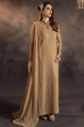 Meeral Luxe Stitched 3 Piece Formals Collection'2025-Zarina - Meeral Luxe