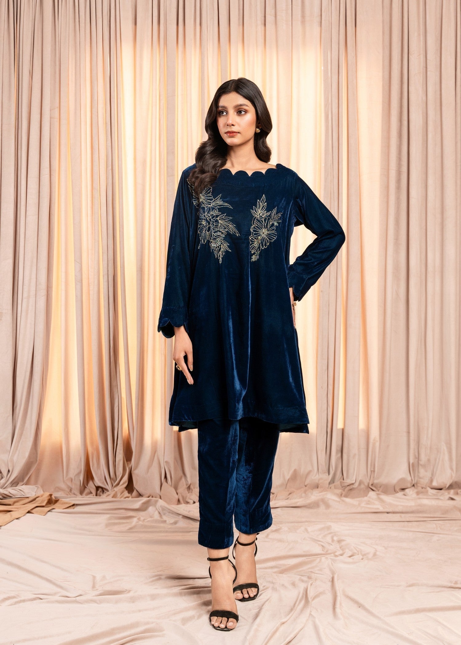 Velvet Noir Shork Frock