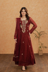 Manahils Stitched Formals K-204-Crown