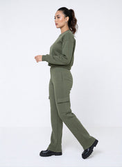 Winter Women Core By Suitsu Stitched Western Suit-FlexCargo Set