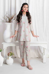 Little Dreamers By Tawakkal Stitched 2 Piece Digital Print Swiss Kids Suit-D-2572