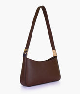 RTW Creation - Dark brown small shoulder bag