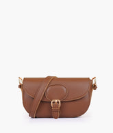 RTW Creation - Horse brown east-west shoulder bag