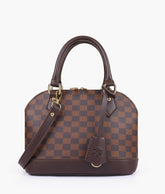 RTW Creation - Dark brown dome satchel handbag