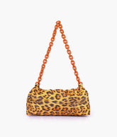 RTW Creation - Mustard leopard print cloud bag