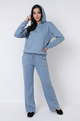 Winter Women Core By Suitsu Stitched Western Suit-CloudFit Set
