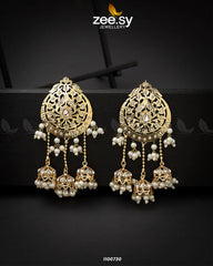 EARRINGS-0407 Pearl - Zeesy Jewellery