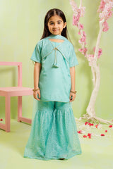 Ochre Clothing Cotton Silk Embroidered 3 Pc Suit