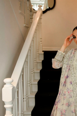 Meeral Luxe Unstitched 3 Piece Formals Collection'2025-Husn-e-Nazar - Meeral Luxe