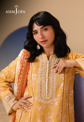 Rhapsody By Asim Jofa Unstitched 3 Piece Summer Suit Ajubu-22