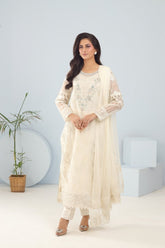 Manahils Stitched Formals K-217-Frosty Elegance