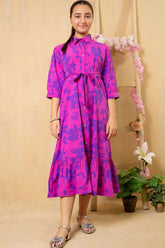 Stylish georgette printed dress for teens ??? a trendy Pakistani maxi dress perfect for casual outings