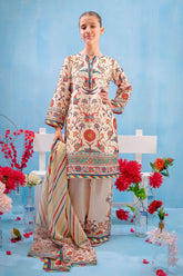 Beautiful lawn digital printed suits for girls in Pakistan ??? lightweight, breathable & stylish.