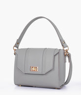 RTW Creation - Grey compact top-handle cross-body bag