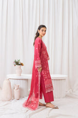 Aqs N Man Stitched 3 Piece Summer Collection'2025-Gul e Shabnam-AM-022