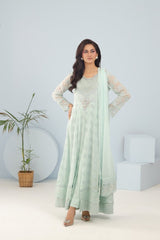 Manahils Stitched Formals K-212-Ice Breeze