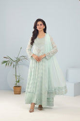Manahils Stitched Formals K-212-Ice Breeze