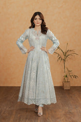 Manahils Stitched Formals K-207-Ice Queen