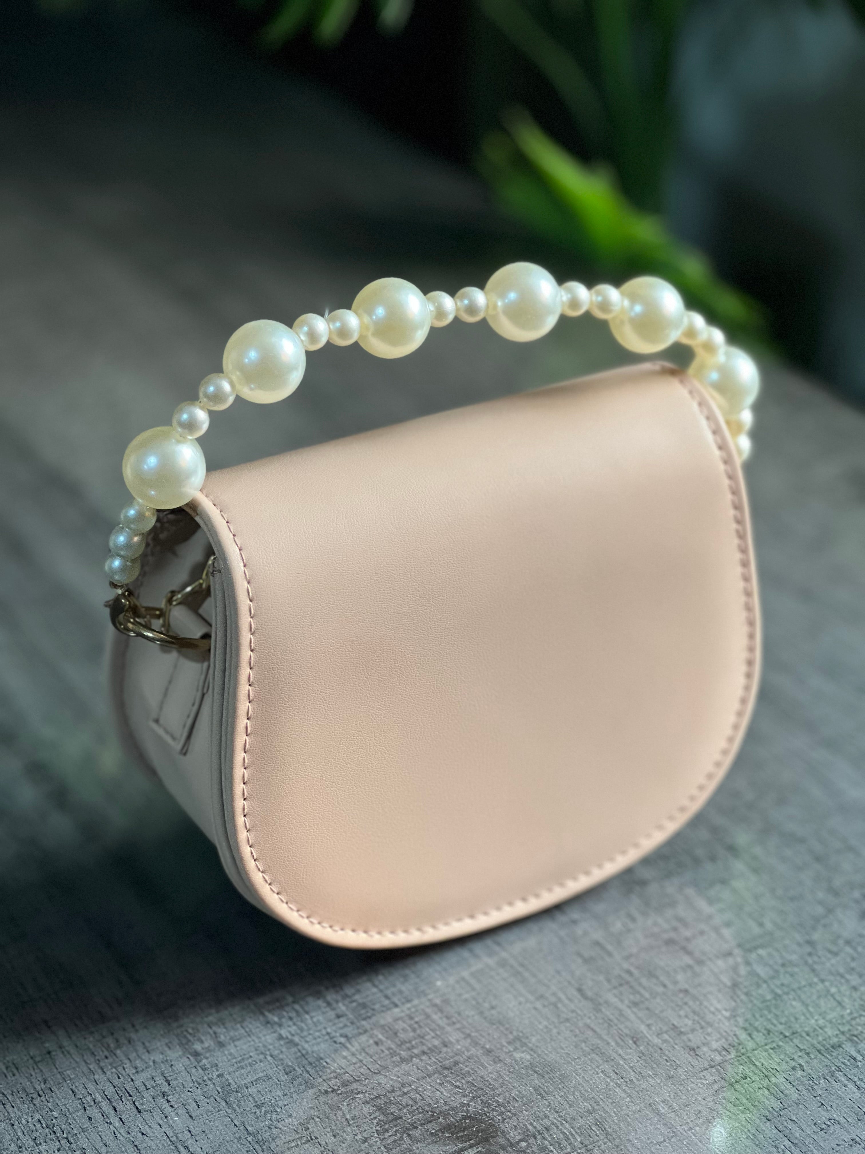 Pearl Handle Mini Crossbody HandBag For girls 2026