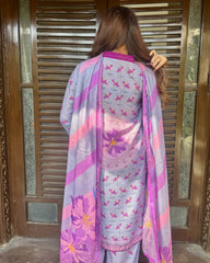 Zayne By Mashrib Stitched Summer Vol-01 Collection'2025-Amethyste - 3pc