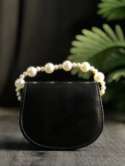 Fineur - Handbag Midnight Pearl Charm - Black