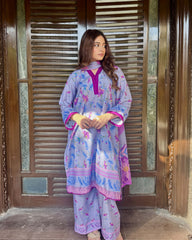 Zayne By Mashrib Stitched Summer Vol-01 Collection'2025-Amethyste - 3pc