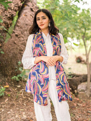 Tng By Md Stole Collection-Fruity Stole (Blue)