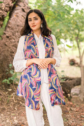 Tng By Md Stole Collection-Fruity Stole (Blue)