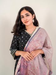 Tng By Md Stole Collection-Parizaad Stole (Pink D.S)