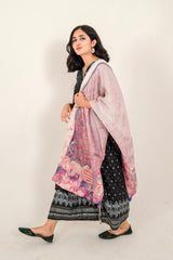 Tng By Md Stole Collection-Parizaad Stole (Pink D.S)