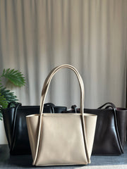 Fineur Pyramid Brown Tote Bag Premium leather ladies purse for office and university Pakistan