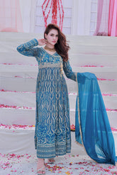 Manahils Stitched Formals Kurti 105