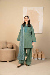 Tiraz Stitched 3 Piece Summer Suit-Rahma