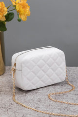 Fineur Urban Chic Crossbody Bag - White