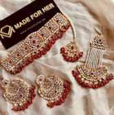 Made For Her-Bridal Heavy Choker - WM018