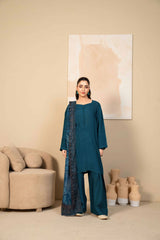 Tiraz Stitched 3 Piece Formals Suit-Husna