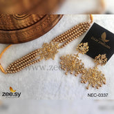 SUNFLOWER NECKLACE-0337 - Zeesy Jewellery