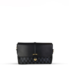 Sparkle Black women's shoulder bag in black by Bag X