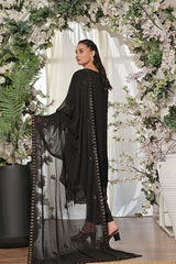 Dressline Semi Stitched 3 Pcs Emb Luxury Chiffon Collection