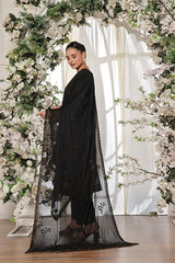 Dressline Semi Stitched 3 Pcs Emb Luxury Chiffon Collection