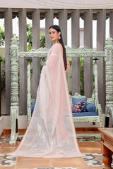 Dressline Semi Stitched 3 Pcs Emb Luxury Chiffon Collection