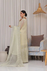 Dressline Semi Stitched 5 Pc Luxury Emb Organza Collection