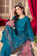 Raya By Imrozia Serene Stitched 3 Piece Winter Suit-IP-113 Suhana