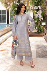 Rang E Bahar By Imrozia Serene Stitched 3 Piece Summer Suit-IP-130 NORA