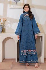 Rohi By Imrozia Serene Stitched 3 Piece Summer Suit-IP-143 Kushar