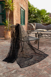 Chameli By Mannat Clothing Stitched Collection-Organza embroidered Dupata