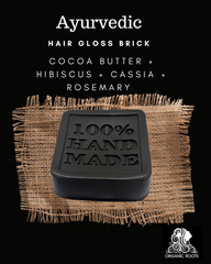 Organic Roots Ayurvedic Hair Gloss Brick