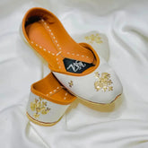 Kids Khussa White Collection by Khussa Master - Khussa Master