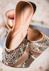 TJK Designs Khussa Collection'2025-Lalarukh